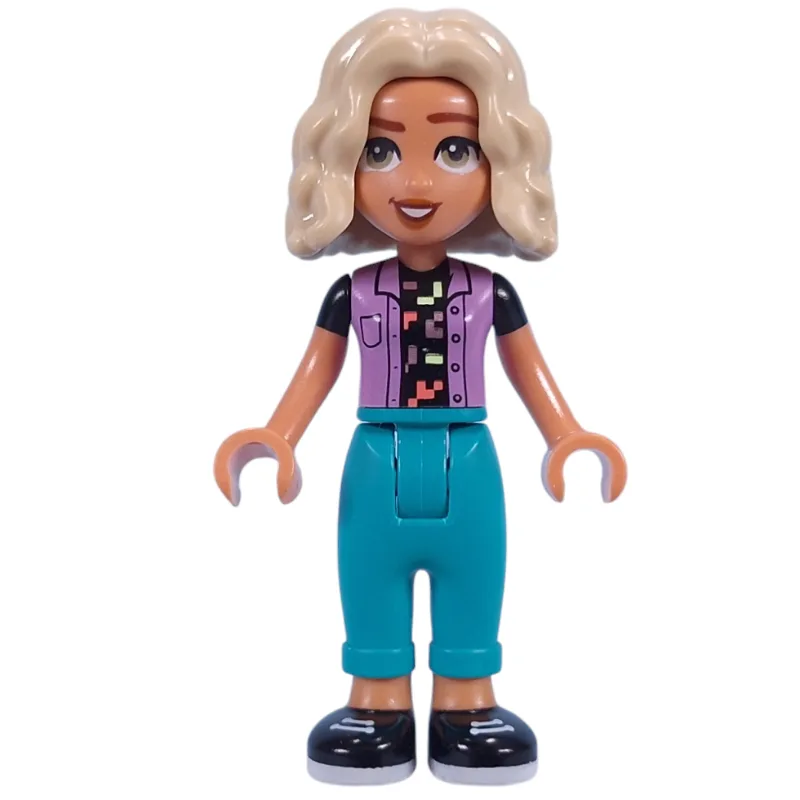 Nova - Lavender Top, Dark Turquoise Pants — minifigurine LEGO | Brick Broker