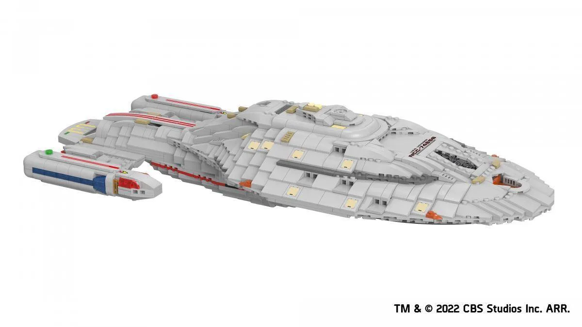 BlueBrixx STAR TREK USS Voyager NCC-74656 (BB-104966) - prix | Brick Broker