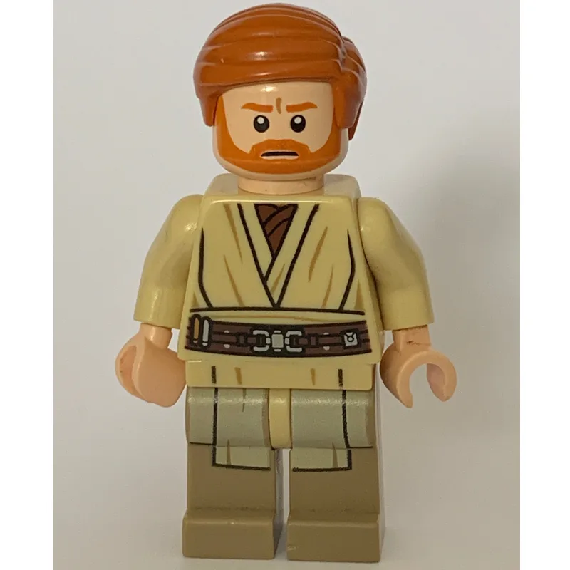 Obi-Wan Kenobi, Dark Tan Printed Legs — dans quels sets LEGO ? (fig-004028) | Brick Broker