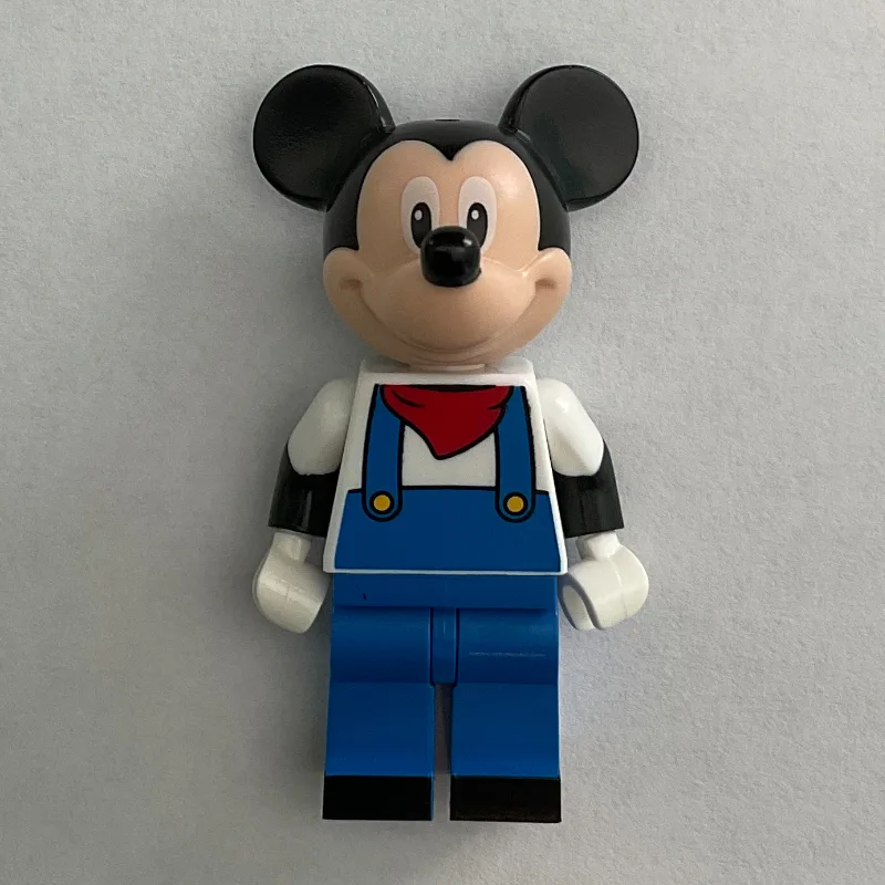 Mickey Mouse in Blue Overalls with Red Bandana — minifigurine LEGO | Brick Broker