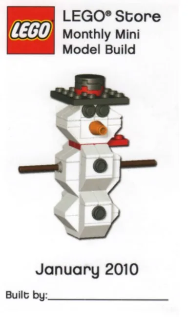 LEGO Bonhomme de Neige (MMMB018-1) - prix | Brick Broker