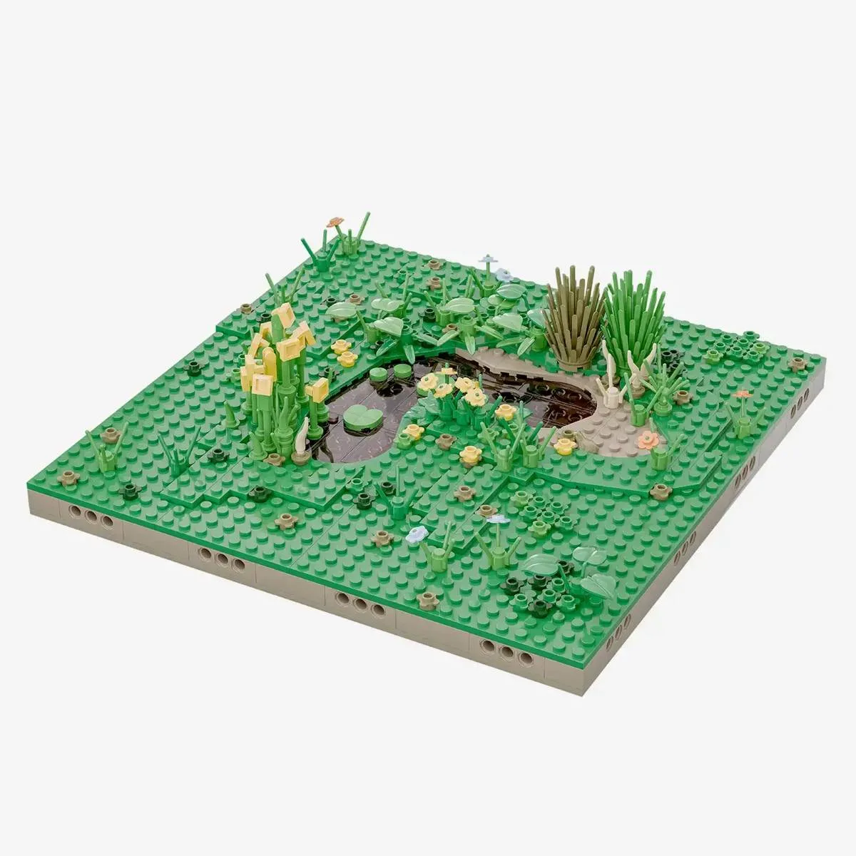 BlueBrixx Système de paysage modulaire - Point d'eau (BB-108486) - prix | Brick Broker