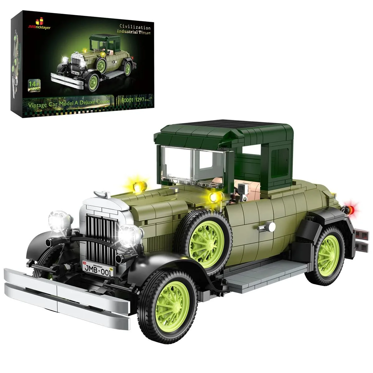 JMBricklayer Voiture vintage (JMB-50001) - prix | Brick Broker