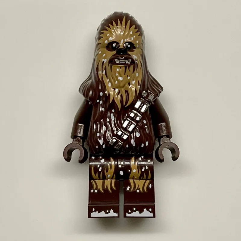 Chewbacca - Dark Brown Torso with Medium Noug… — minifigurine LEGO | Brick Broker