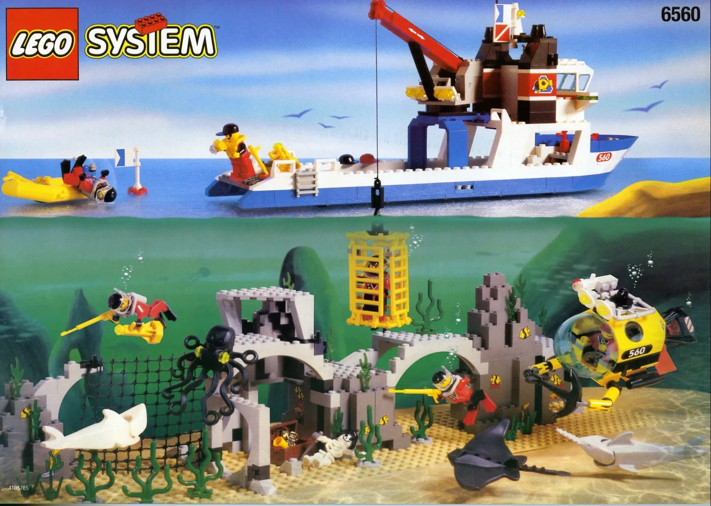 LEGO 6560 Explorateur d'expédition de plongée - prix | Brick Broker