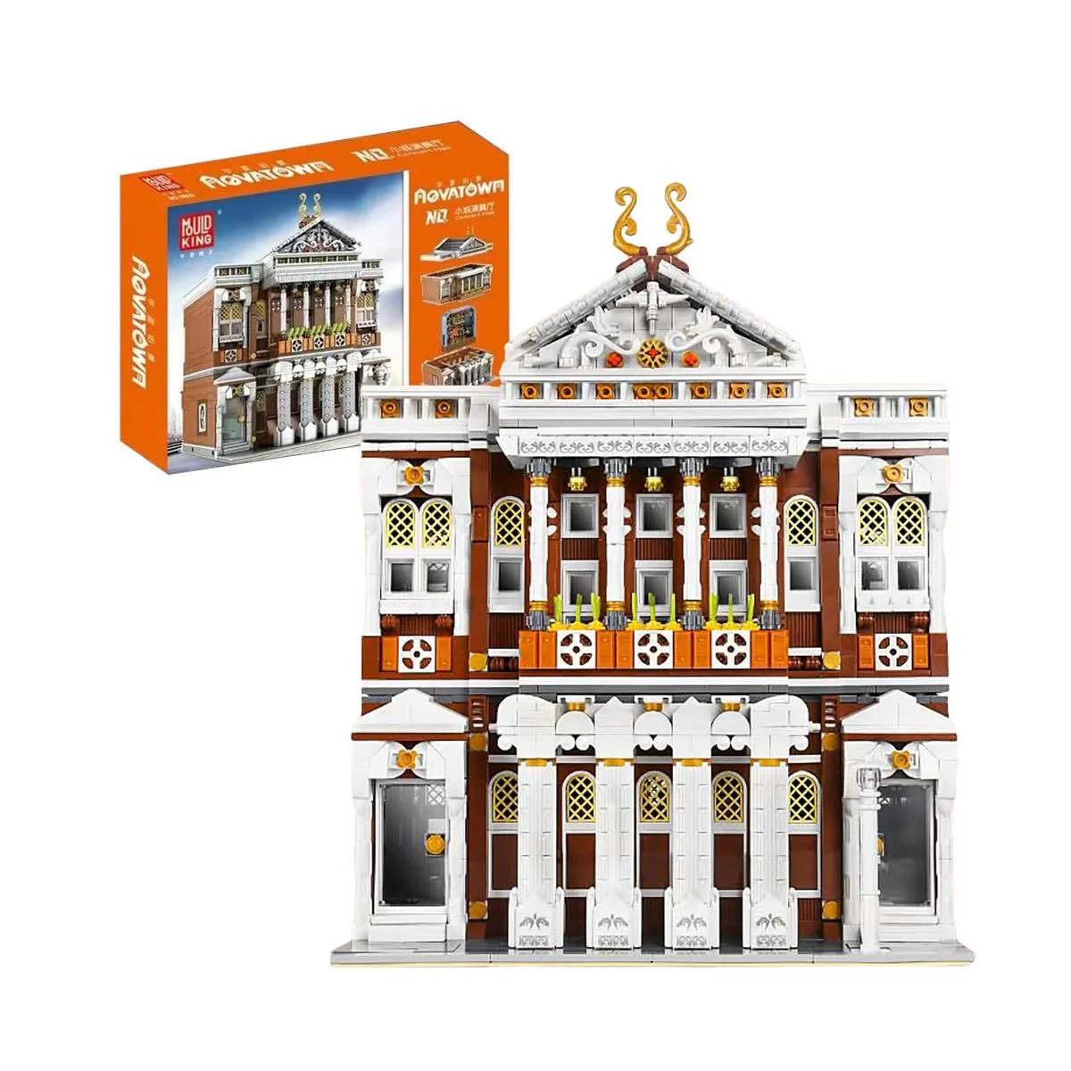 Mould King Salle de concert de rue de la ville (MOU-16032) - prix | Brick Broker