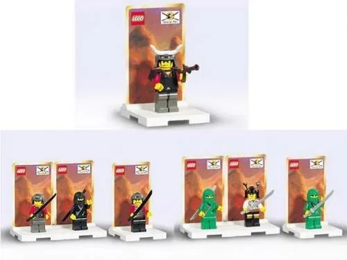 LEGO Packs de minifurines Ninja (3 pièces) (cnminifigs-1) - prix | Brick Broker