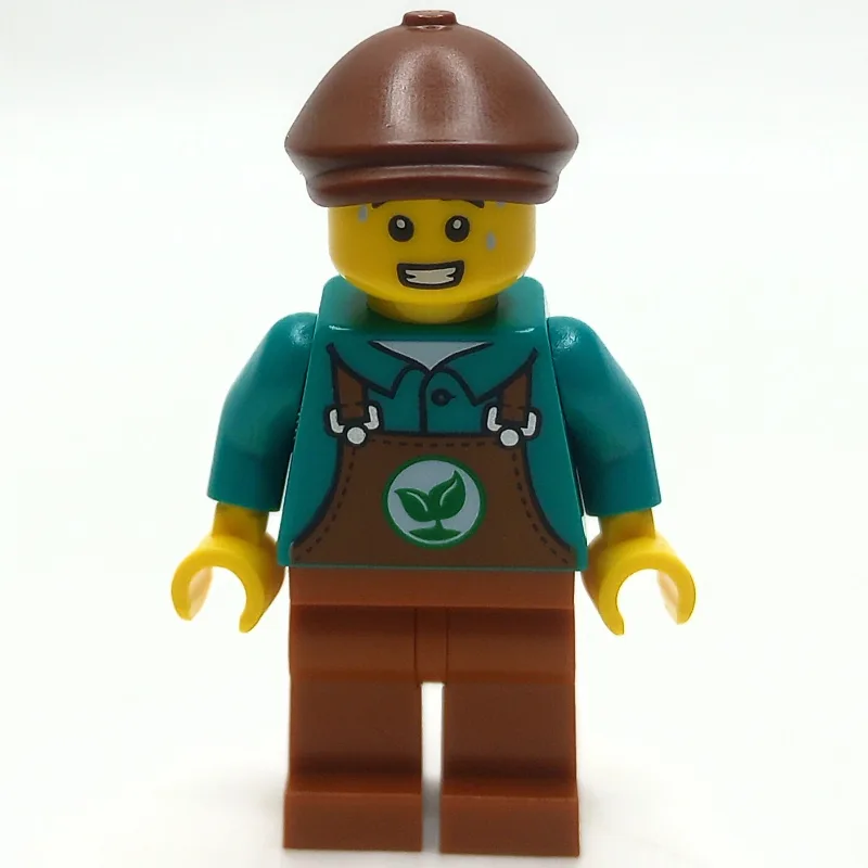 Janitor, Dark Orange Apron — dans quels sets LEGO ? (fig-013942) | Brick Broker