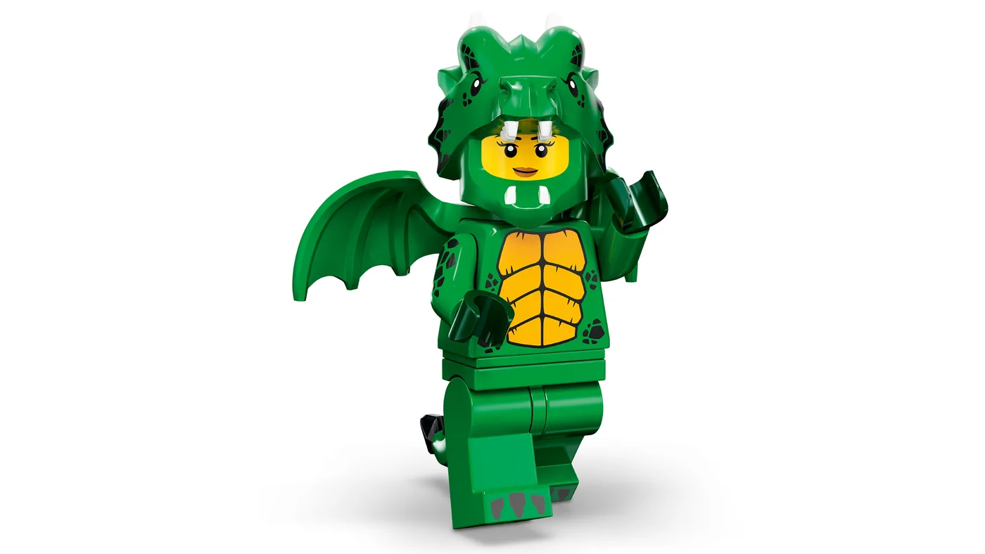 LEGO 71034 Costume de dragon vert - prix | Brick Broker