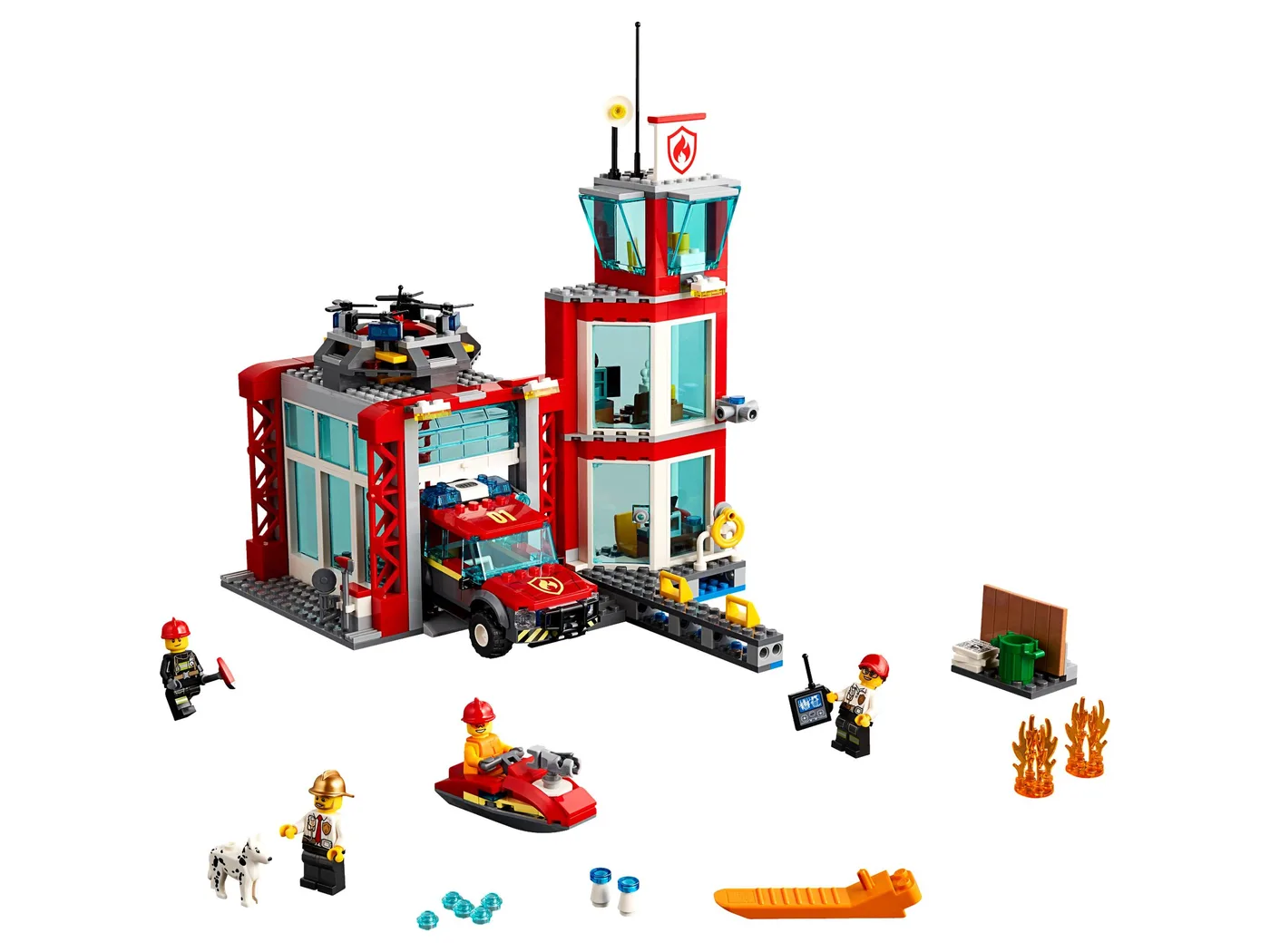 LEGO 60215 La Caserne de Pompiers - prix | Brick Broker