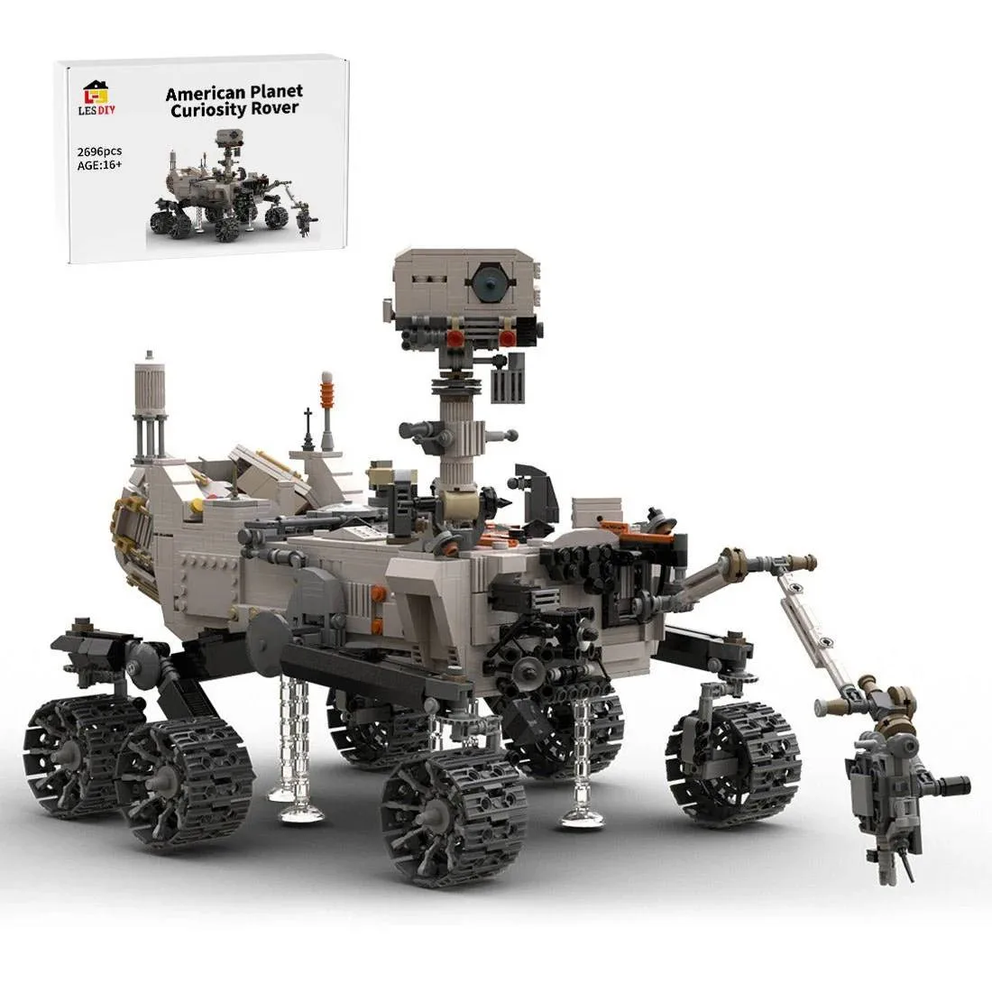 LesDiy Astre Rover Curiosity américain 1/9 (LESDIY-3425962) - prix | Brick Broker