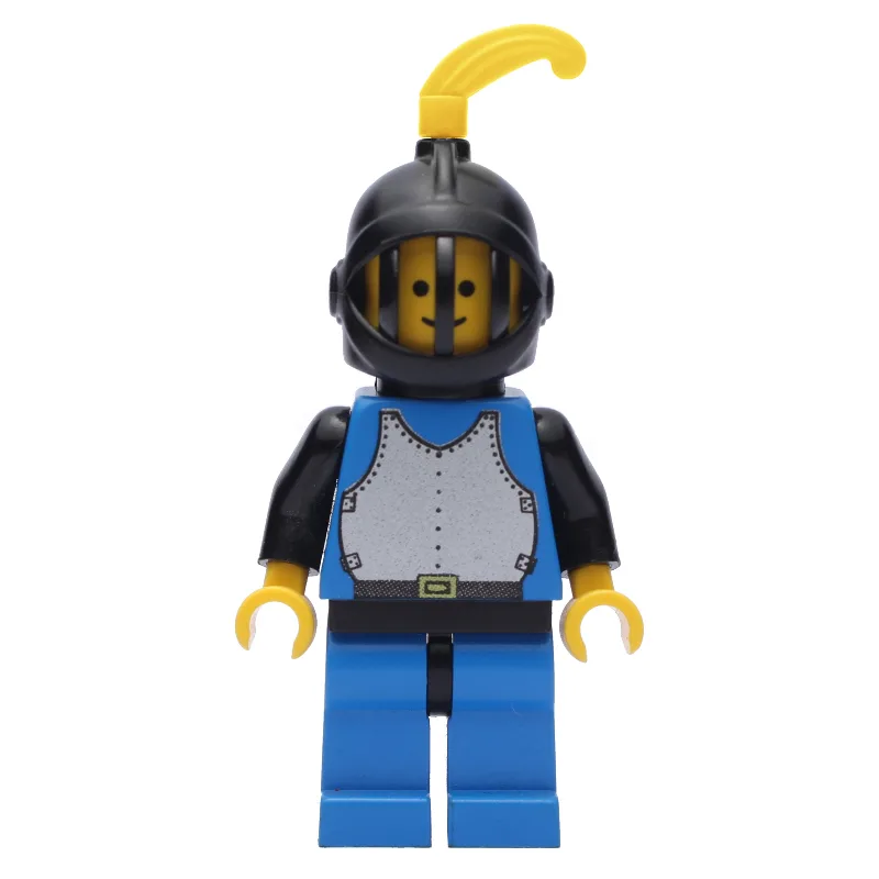 Knight (Breastplate on Blue) - Blue Legs, Yel… — minifigurine LEGO | Brick Broker
