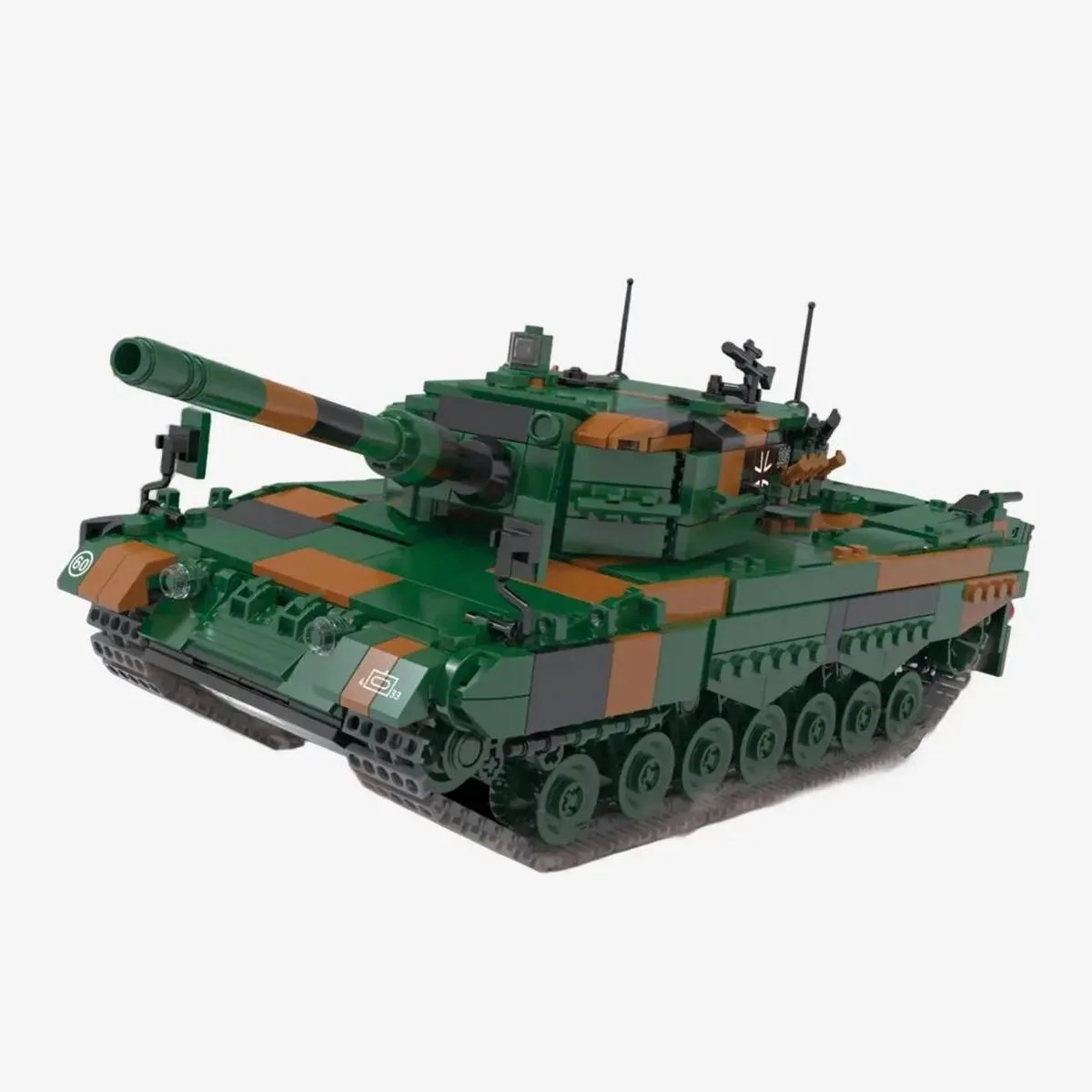 BlueBrixx Char de bataille Leopard 2A4 (BB-105708) - prix | Brick Broker