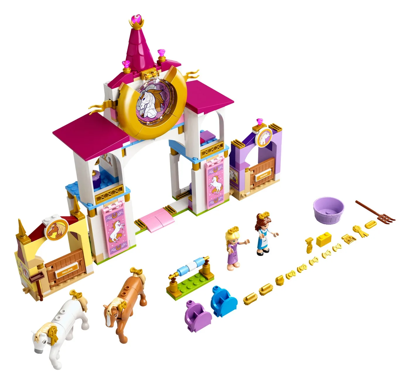 LEGO 43195 Les écuries royales de Belle et Raiponce - prix | Brick Broker