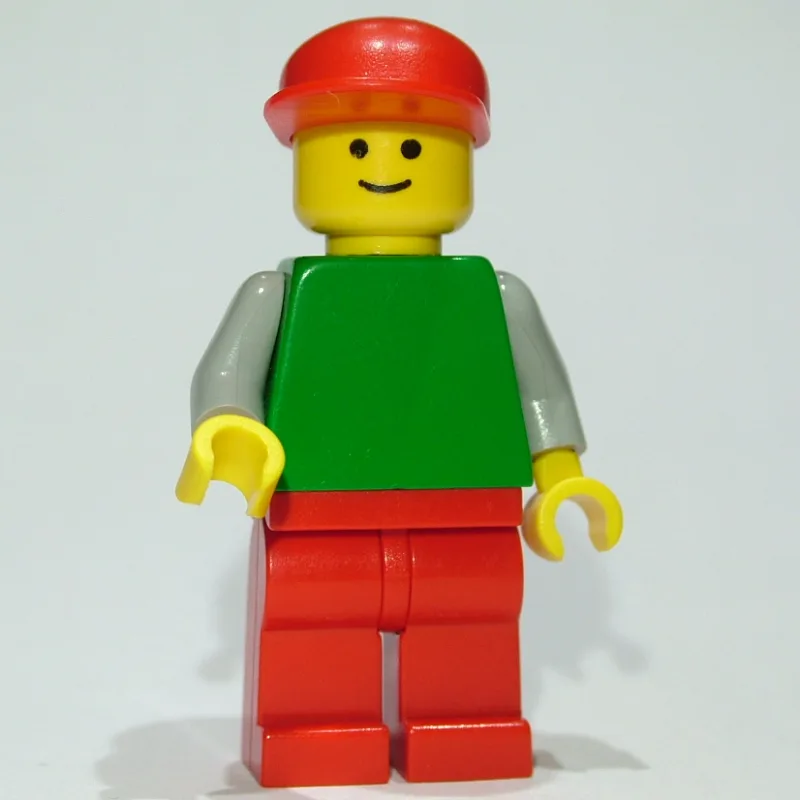 Man - Green Torso, Red Legs, Red Cap — dans quels sets LEGO ? (fig-000403) | Brick Broker