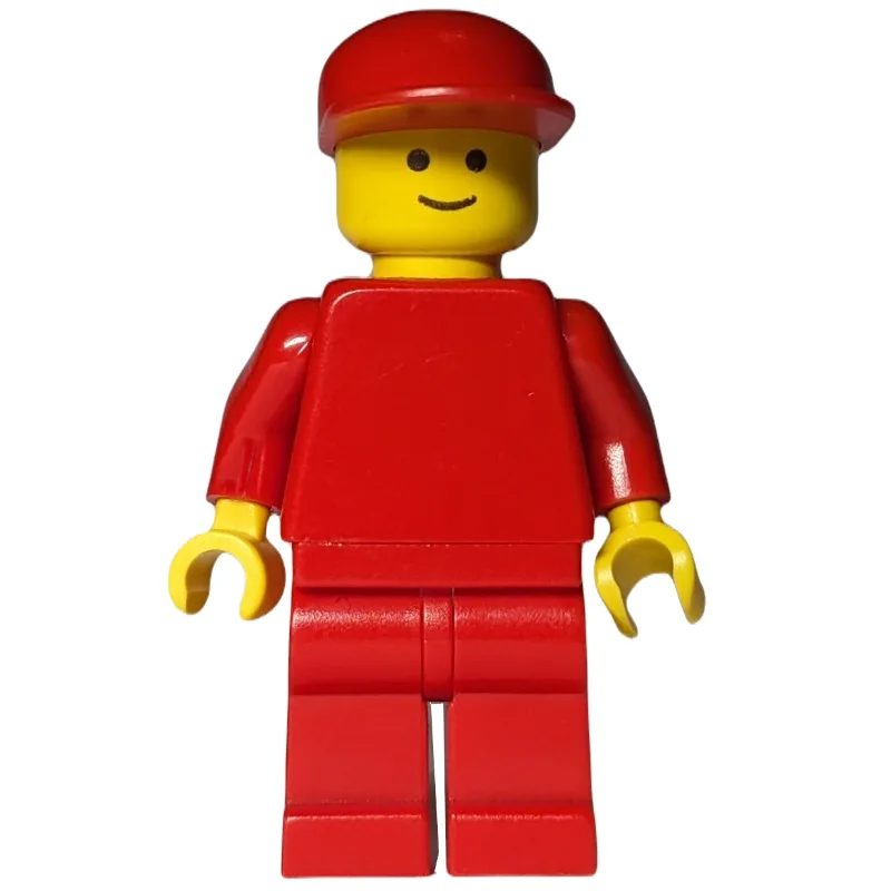Man, Plain Red, Red Cap — dans quels sets LEGO ? (fig-009040) | Brick Broker