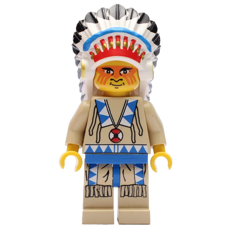 Indian Chief — dans quels sets LEGO ? (fig-008460) | Brick Broker