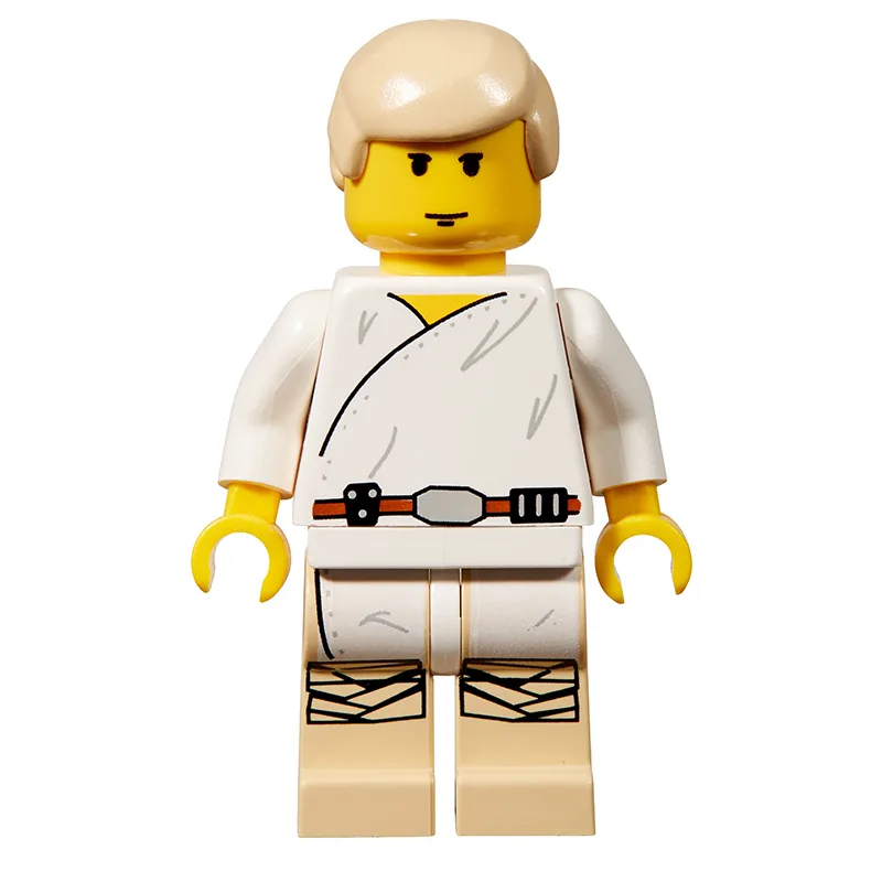 Luke Skywalker, White Robe, Yellow Skin (3626… — minifigurine LEGO | Brick Broker