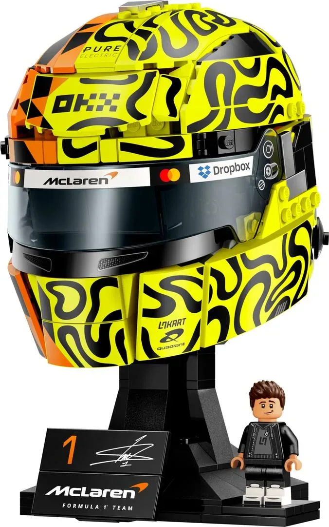 LEGO 43023 Casque Lando Norris de l'équipe F1 McLaren Mastercard - prix | Brick Broker