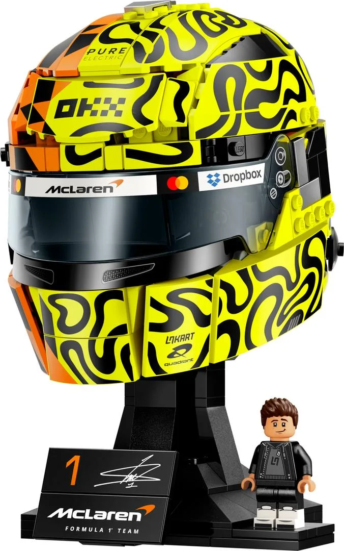 LEGO 43023 Casque Lando Norris de l'équipe F1 McLaren Mastercard - prix | Brick Broker