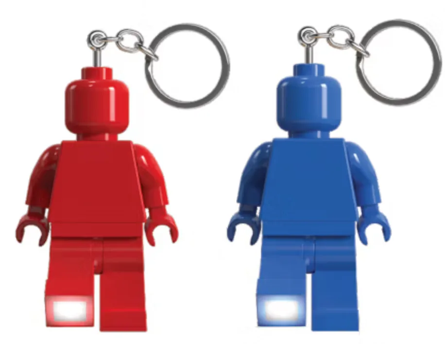 LEGO Lampe porte-clés figurine rechargeable (Toutes couleurs) (LGLKE262H-1) - prix | Brick Broker