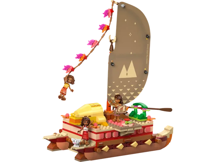 LEGO 43270 Le canoë d'aventure de Moana - prix | Brick Broker