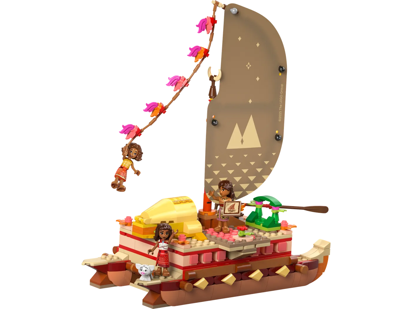 LEGO 43270 Le canoë d'aventure de Moana - prix | Brick Broker