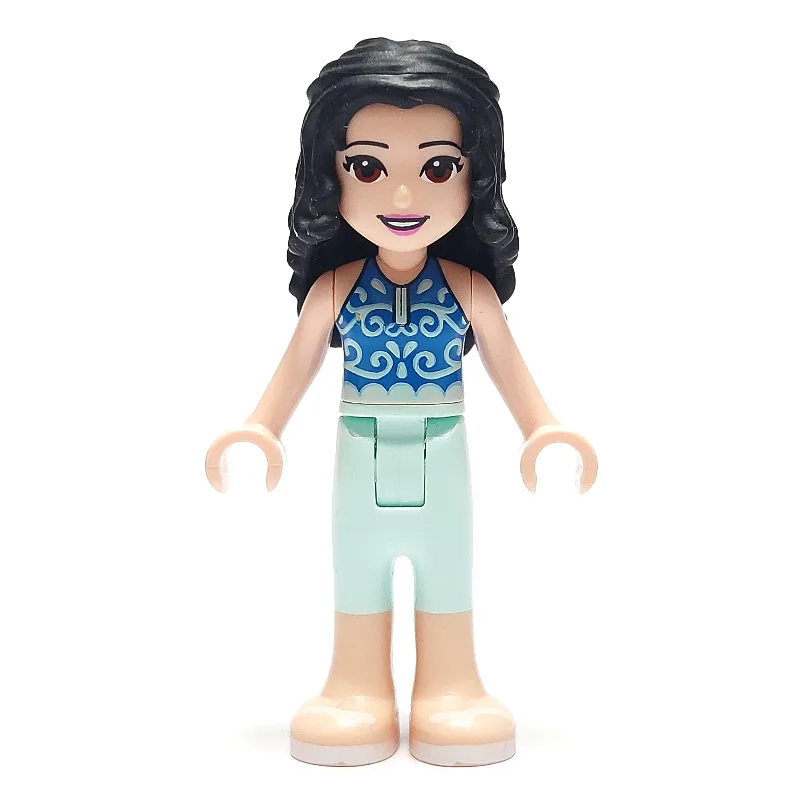 Emma - Dark Blue Top, Light Aqua Pants — dans quels sets LEGO ? (fig-011457) | Brick Broker