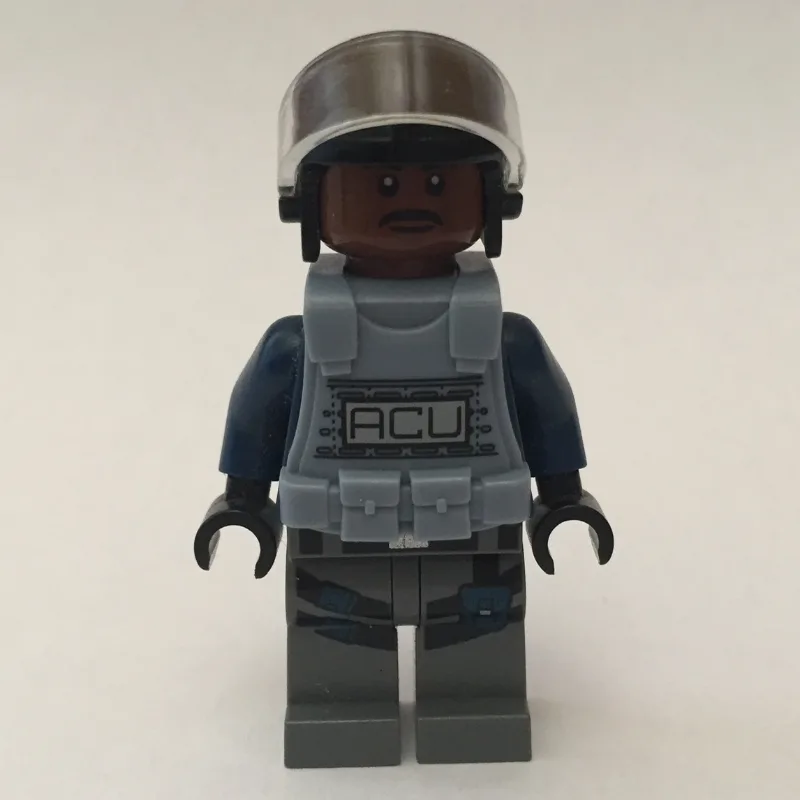 ACU Trooper with Sand Blue Armor and Reddish… — minifigurine LEGO | Brick Broker