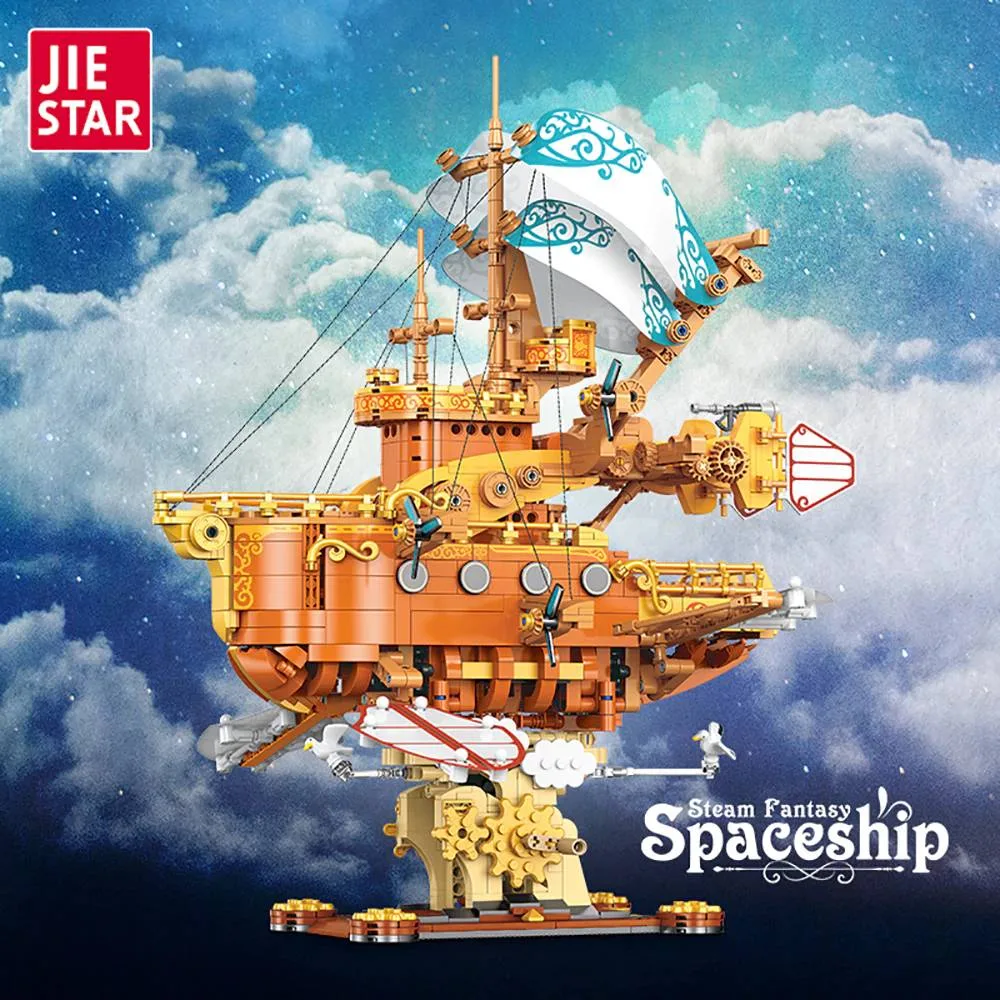 JIESTAR Vaisseau spatial à vapeur Fantasy (JS-JJ9176) - prix | Brick Broker