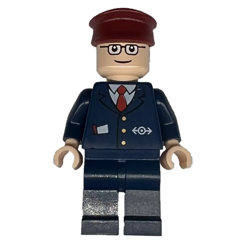 Subway Train Conductor — dans quels sets LEGO ? (fig-004947) | Brick Broker
