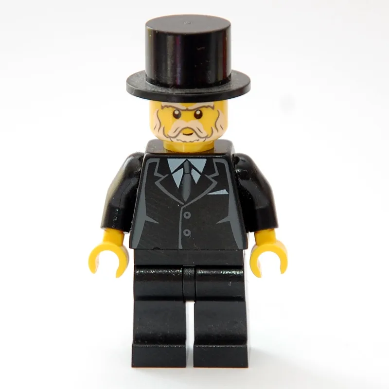 Sleigh Driver, Black Suit, Top Hat — dans quels sets LEGO ? (fig-006805) | Brick Broker
