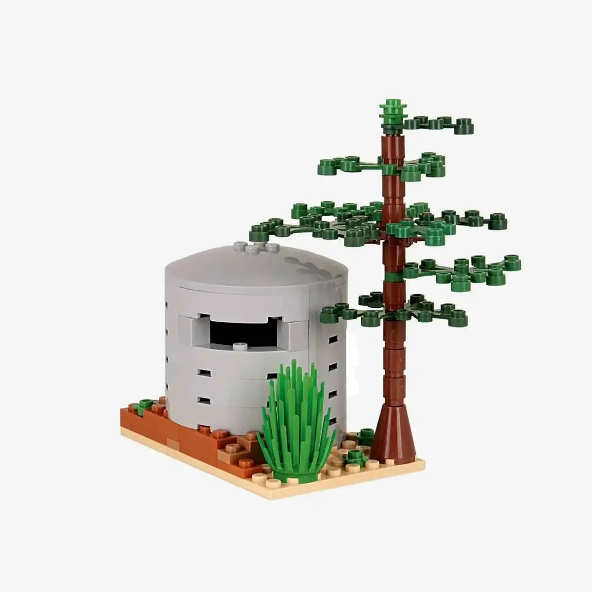 BlueBrixx Bunker monoplace (BB-100736) - prix | Brick Broker
