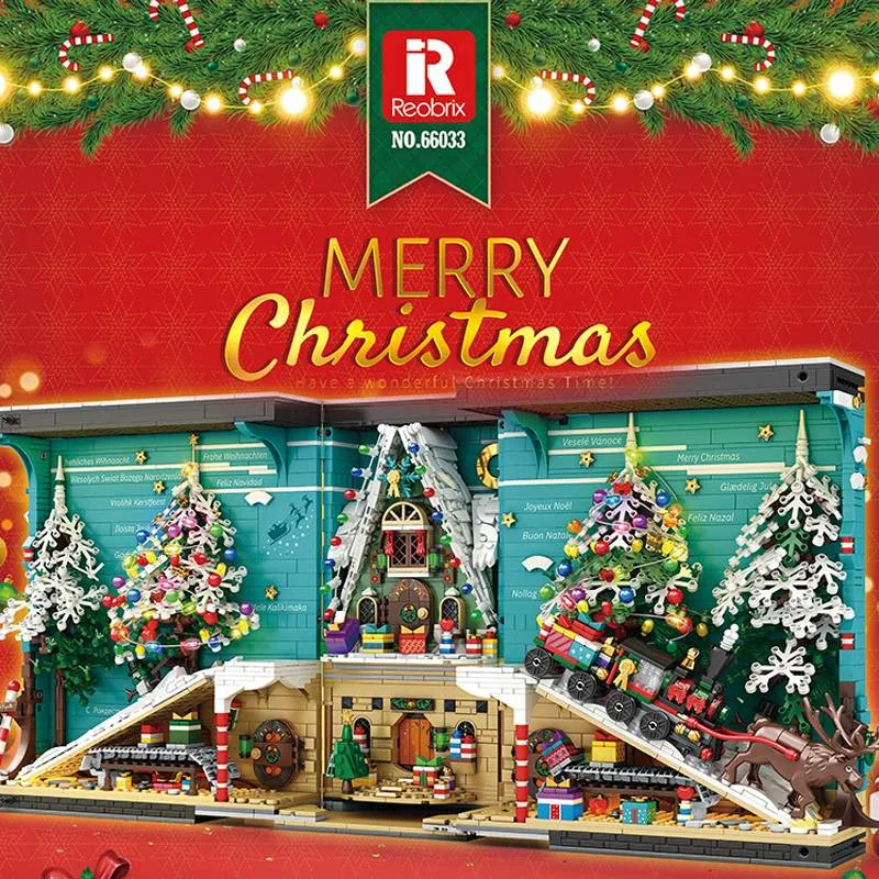 Reobrix Niche pour livres de Noël (REO-66033) - prix | Brick Broker