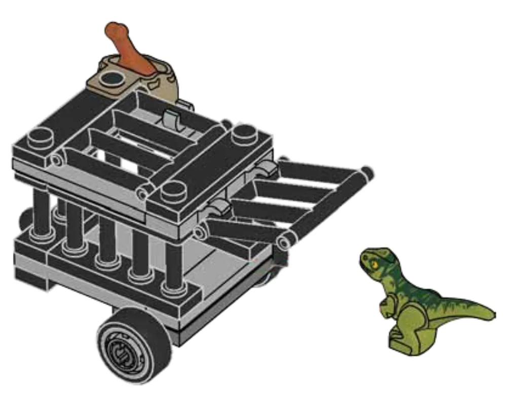 LEGO 122010 Transport de bébé dinosaure - prix | Brick Broker