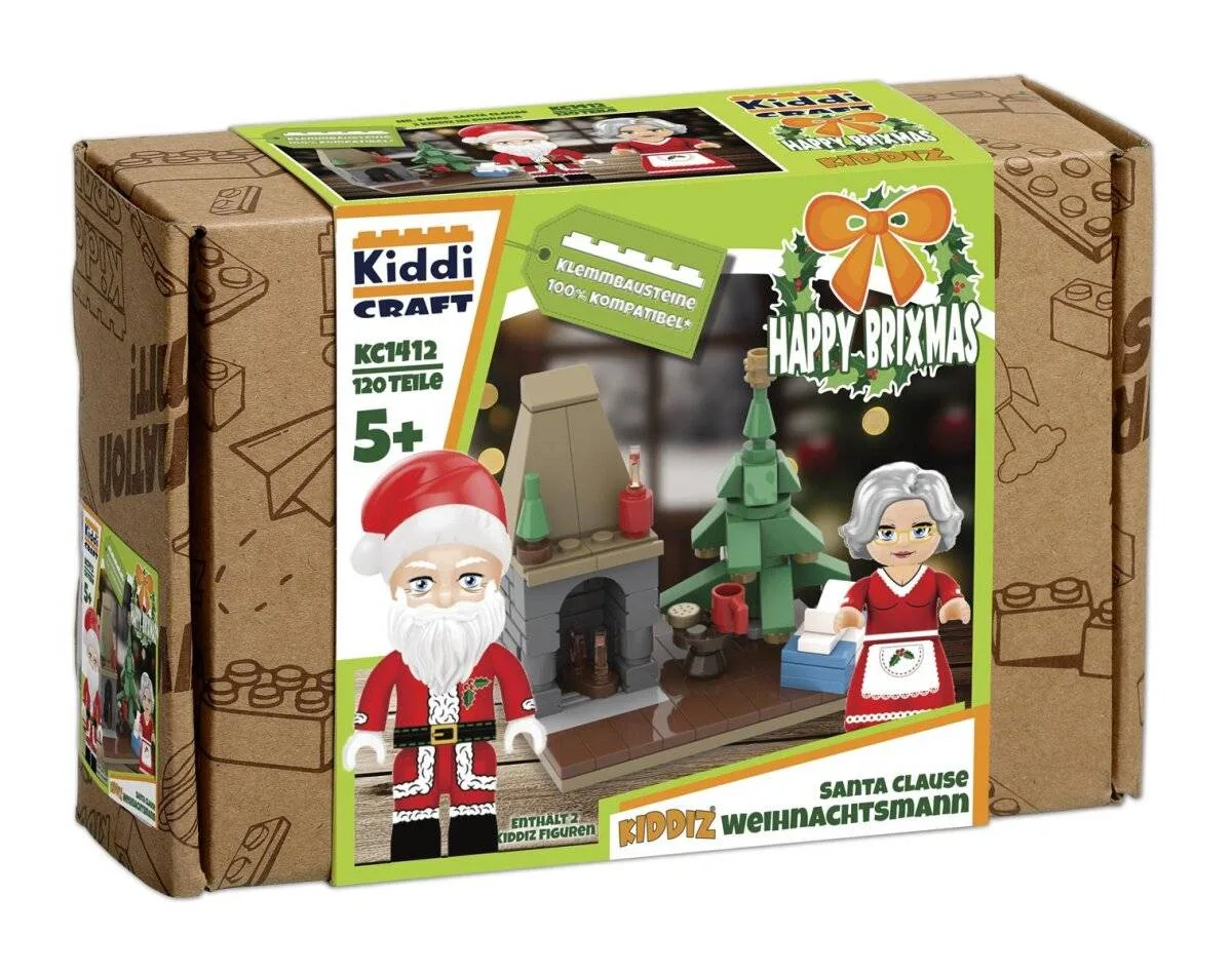 Kiddicraft M. et Mme Père Noël - Diorama de Noël (KID-KC1412) - prix | Brick Broker