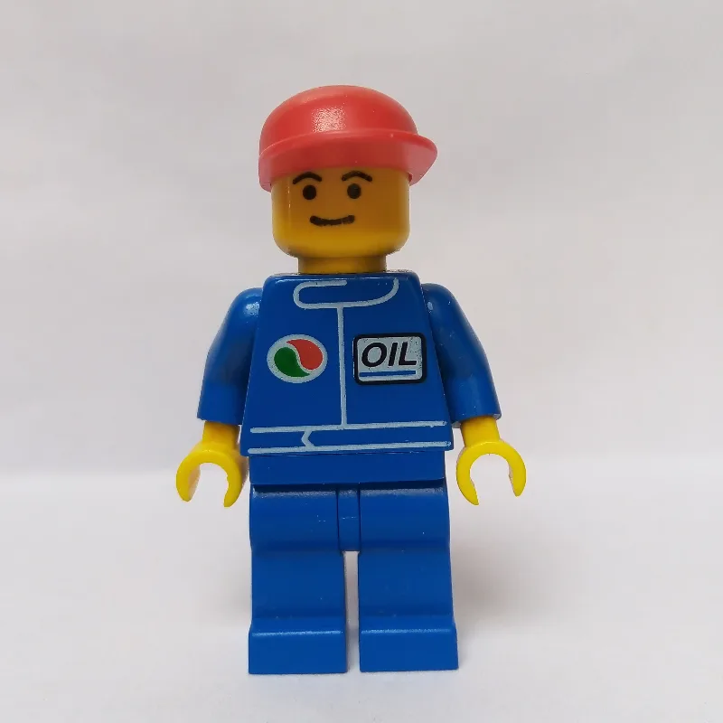 Racer, Blue Jacket with Octan Logo, Blue Legs… — minifigurine LEGO | Brick Broker