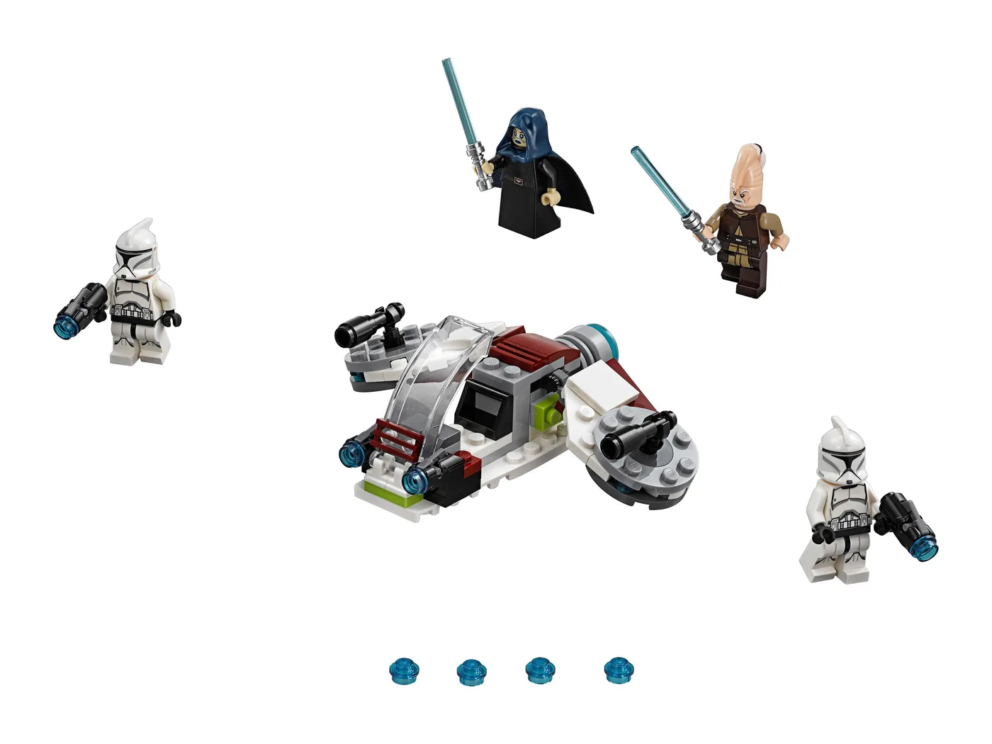 LEGO 75206 Jedi et Clone Troopers Battle Pack - prix | Brick Broker