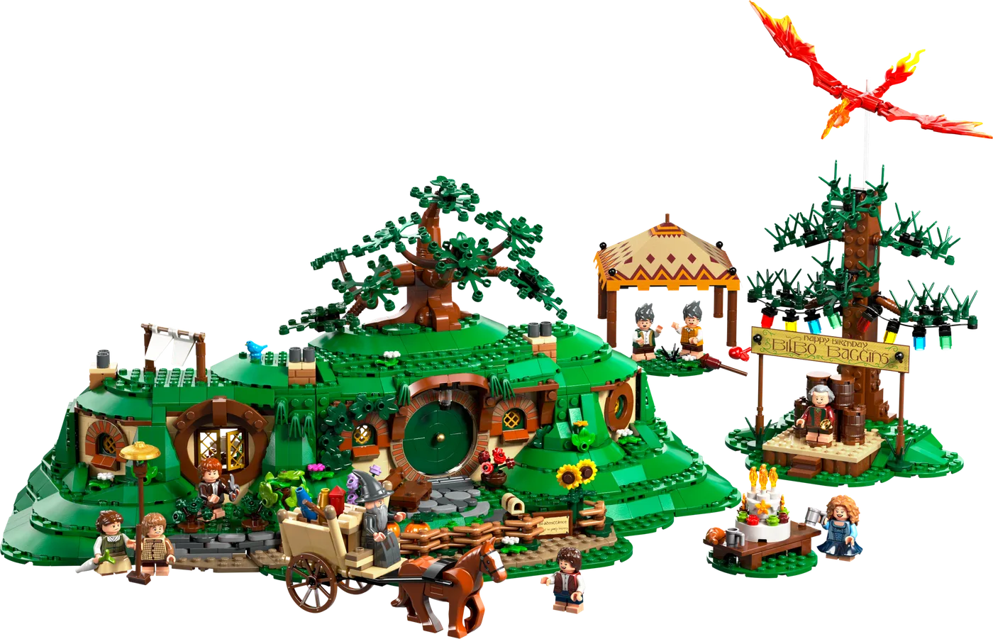 LEGO 10354 Le Seigneur des Anneaux : La Comté - prix | Brick Broker