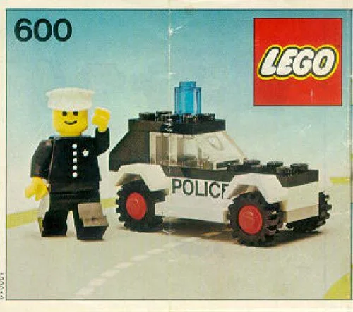 LEGO 600 Patrouille de police - prix et où acheter | Brick Broker