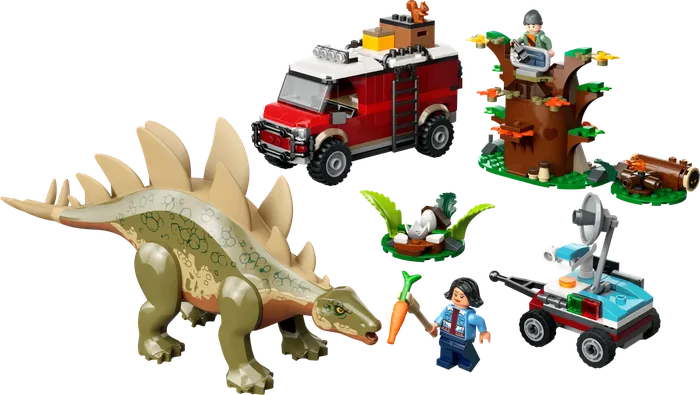 LEGO 76965 Missions dinosaures : La découverte du Stégosaure - prix | Brick Broker