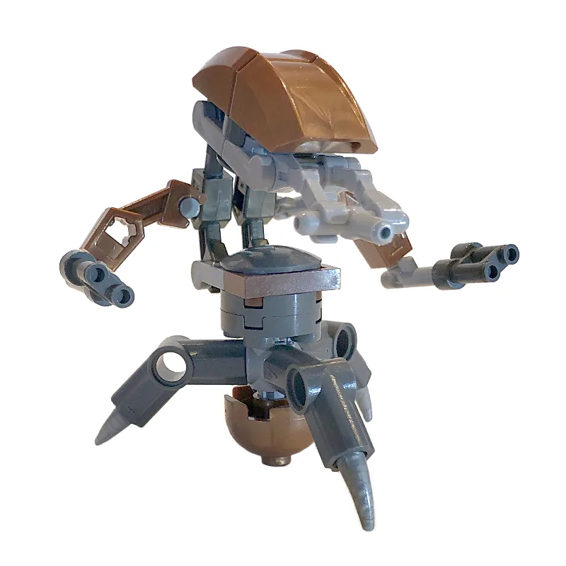 Droideka / Destroyer Droid, Copper Shell — minifigurine LEGO | Brick Broker