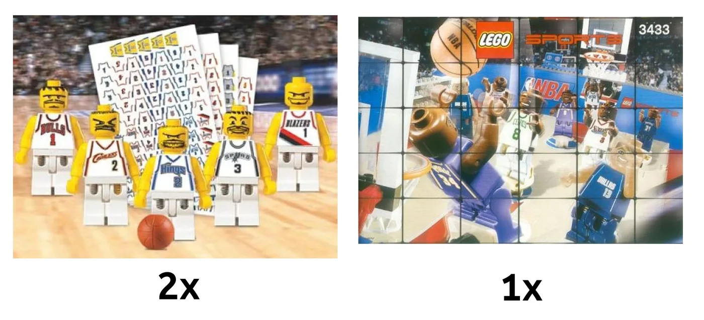 LEGO Kit d'Arène Ultime NBA (K3433-1) - prix | Brick Broker