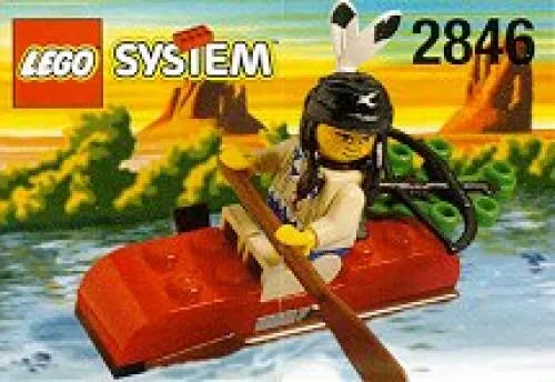 LEGO 2846 Canoë indien - prix et où acheter | Brick Broker