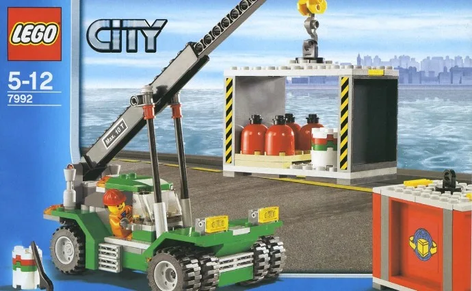 LEGO 7992 Gerbeur de conteneurs - prix et où acheter | Brick Broker
