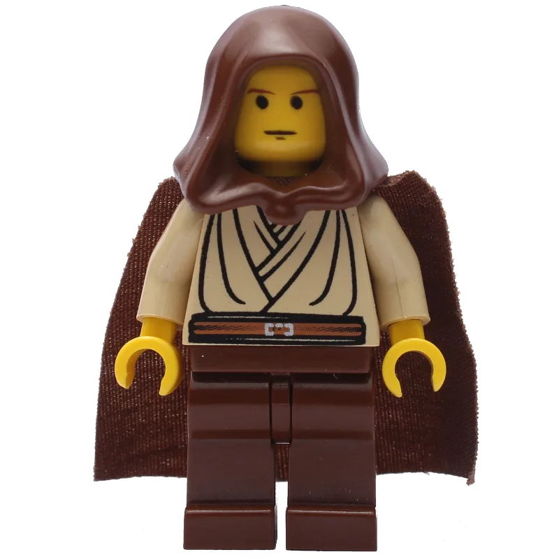 Obi-Wan Kenobi, Padawan, Yellow Skin, Brown H… — minifigurine LEGO | Brick Broker