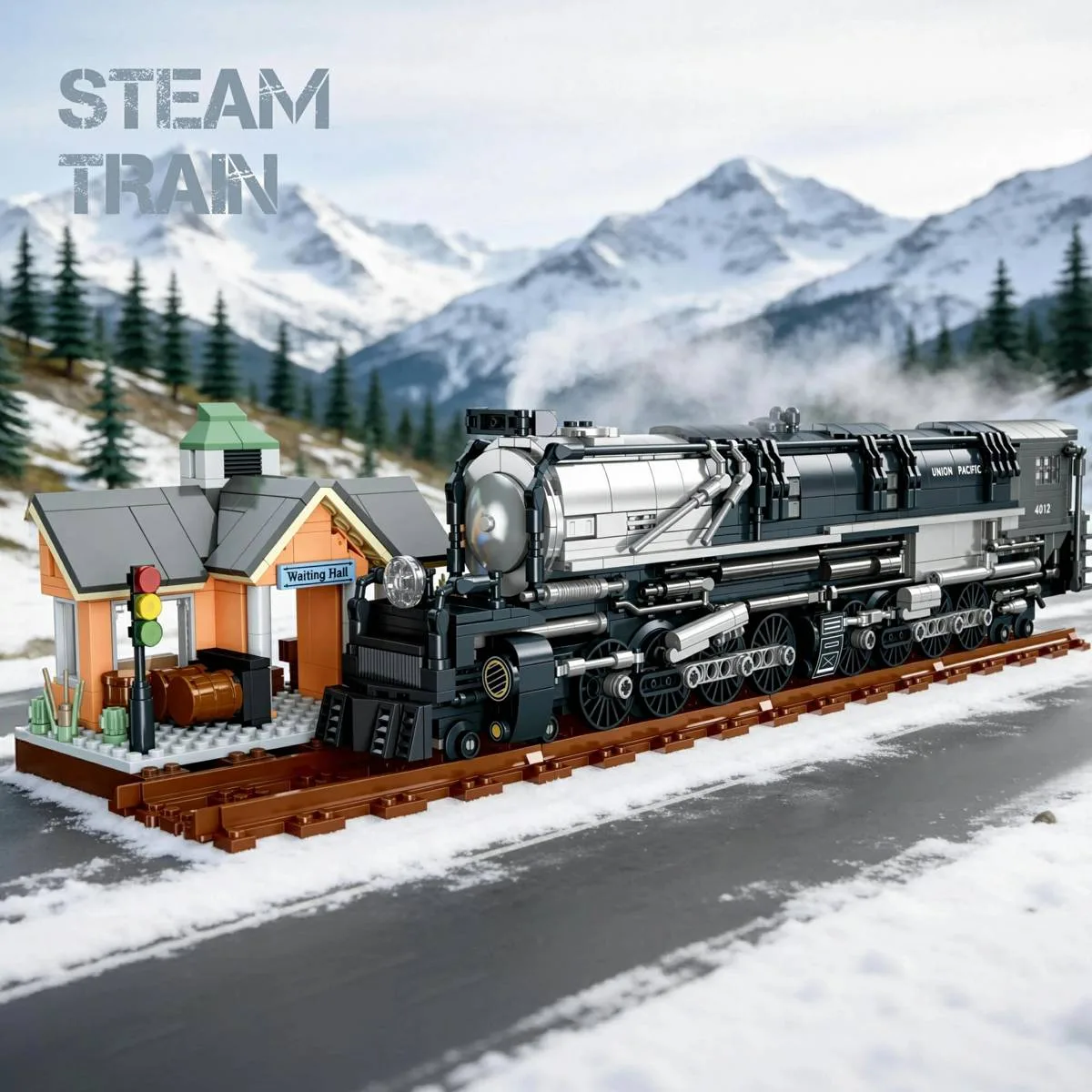 JIESTAR Train à vapeur (JS-JJ9245) - prix | Brick Broker