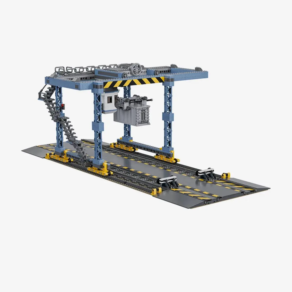 BlueBrixx Grue de chargement de conteneurs (BB-109386) - prix | Brick Broker