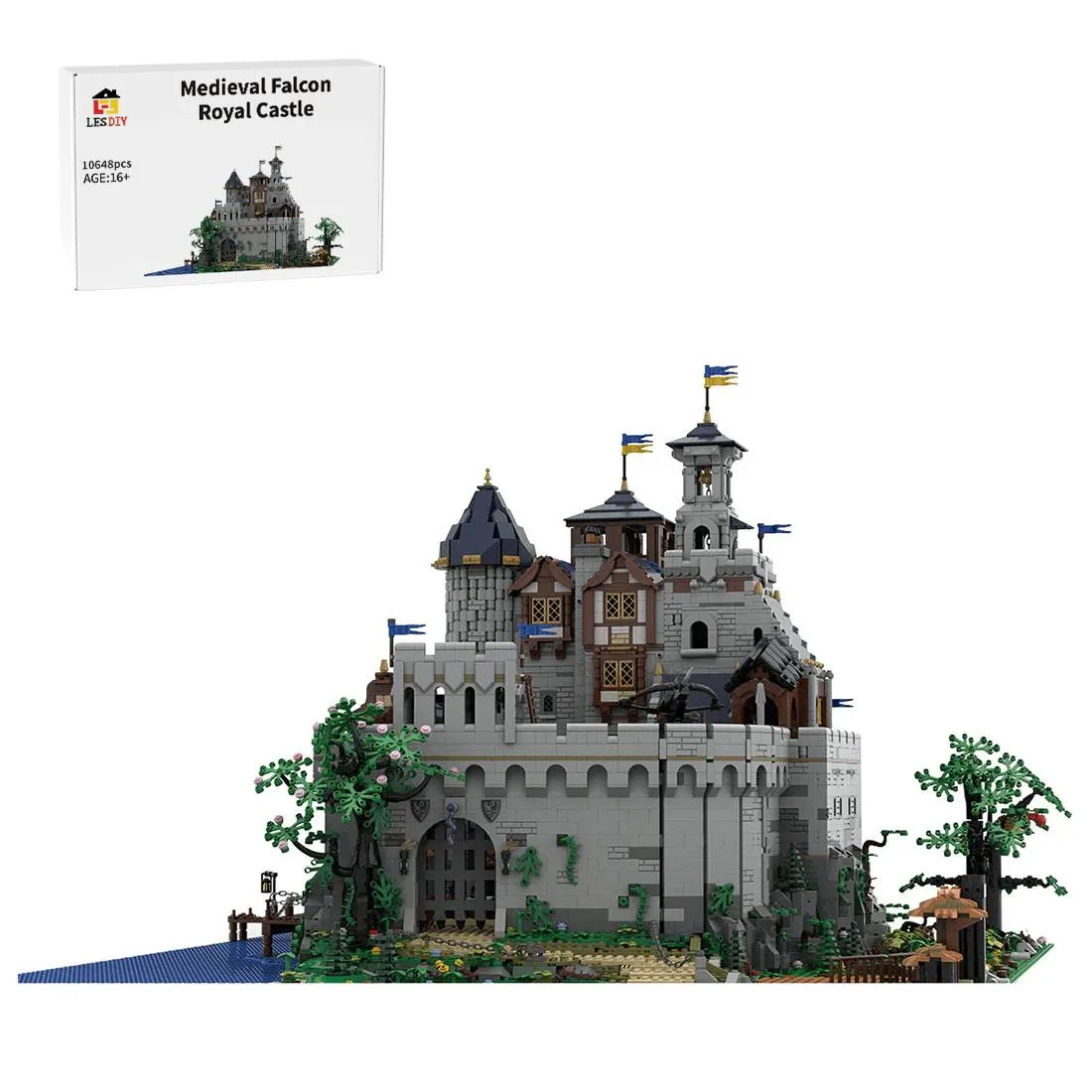 LesDiy Château du roi faucon médiéval (LESDIY-3518220) - prix | Brick Broker