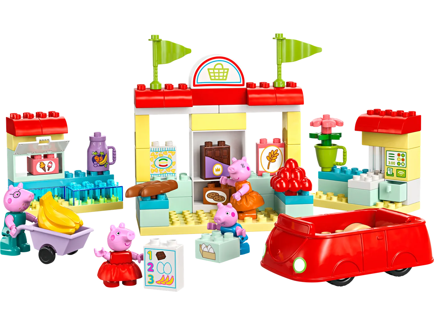 LEGO 10434 Supermarché Peppa Pig - prix et où acheter | Brick Broker